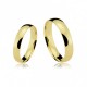 Aliança ouro 18k 4mm (Par) Consulte Preço