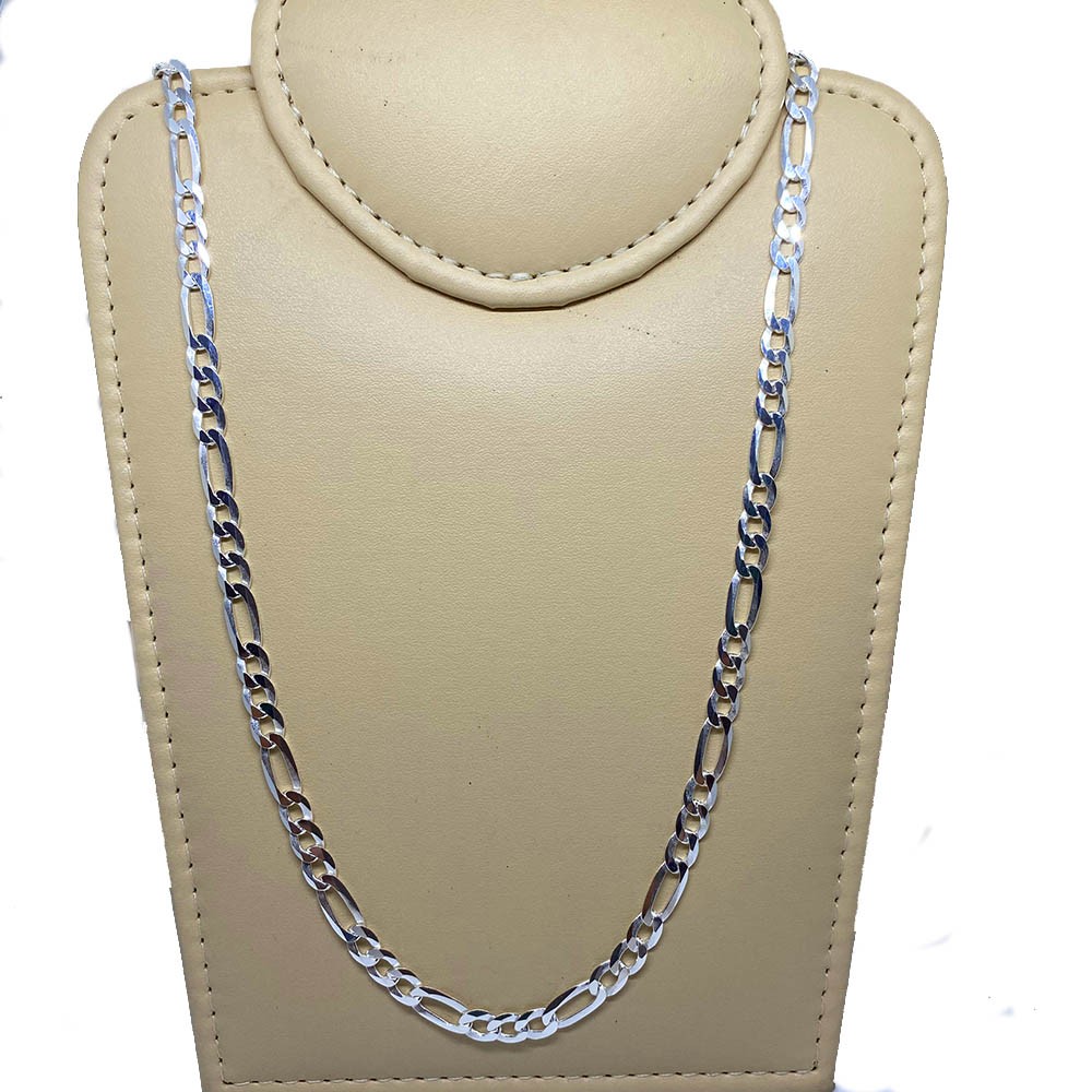 Corrente prata 925 3x1  5,1mm 60cm