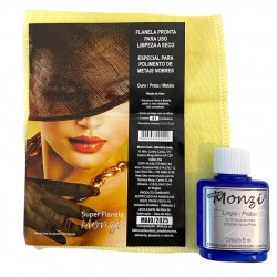 Kit Flanela + Limpa jóias